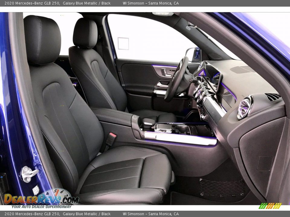 2020 Mercedes-Benz GLB 250 Galaxy Blue Metallic / Black Photo #5