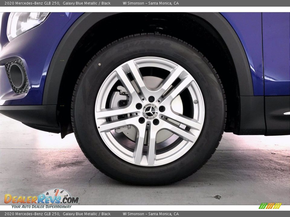 2020 Mercedes-Benz GLB 250 Galaxy Blue Metallic / Black Photo #9
