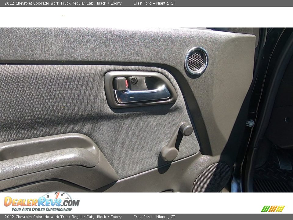 2012 Chevrolet Colorado Work Truck Regular Cab Black / Ebony Photo #12