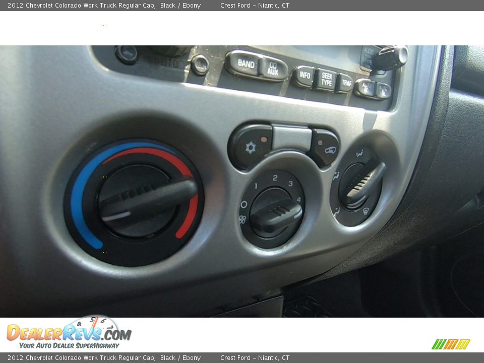 2012 Chevrolet Colorado Work Truck Regular Cab Black / Ebony Photo #15