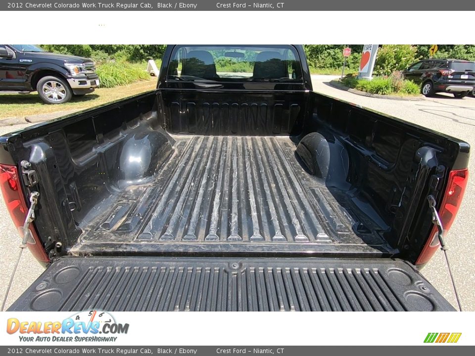 2012 Chevrolet Colorado Work Truck Regular Cab Black / Ebony Photo #17