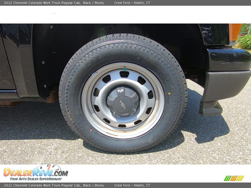 2012 Chevrolet Colorado Work Truck Regular Cab Black / Ebony Photo #21