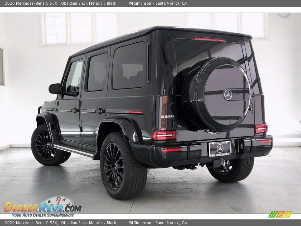 2020 Mercedes-Benz G 550 Obsidian Black Metallic / Black Photo #2