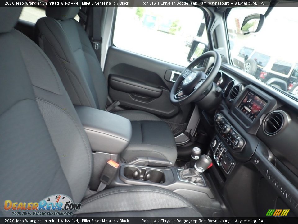 2020 Jeep Wrangler Unlimited Willys 4x4 Billet Silver Metallic / Black Photo #9