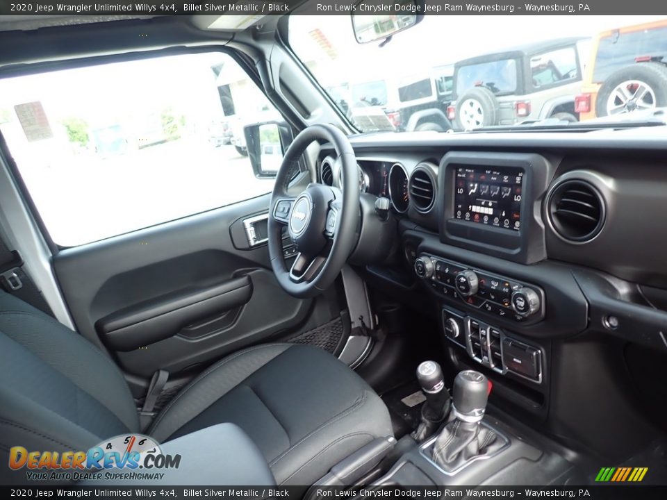 2020 Jeep Wrangler Unlimited Willys 4x4 Billet Silver Metallic / Black Photo #10
