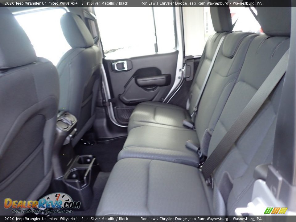 2020 Jeep Wrangler Unlimited Willys 4x4 Billet Silver Metallic / Black Photo #11