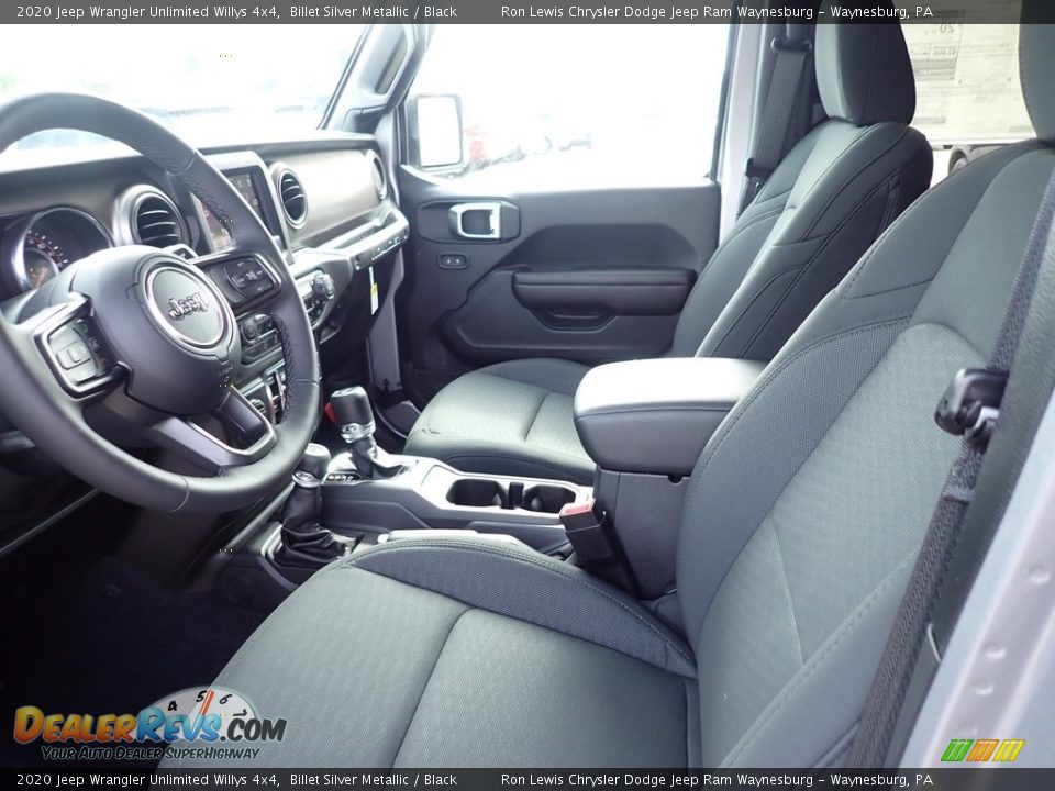 2020 Jeep Wrangler Unlimited Willys 4x4 Billet Silver Metallic / Black Photo #12