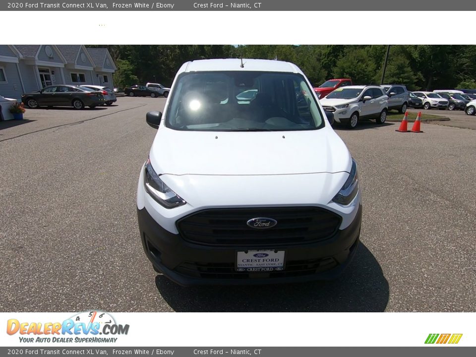 2020 Ford Transit Connect XL Van Frozen White / Ebony Photo #2