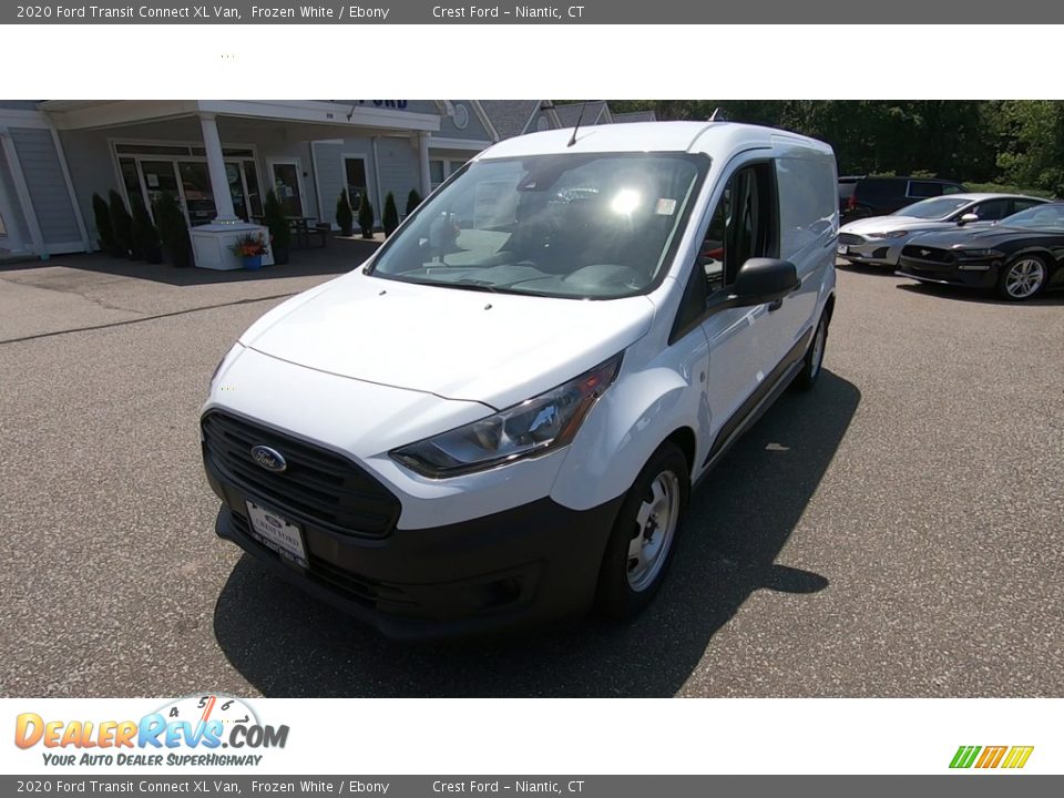 2020 Ford Transit Connect XL Van Frozen White / Ebony Photo #3