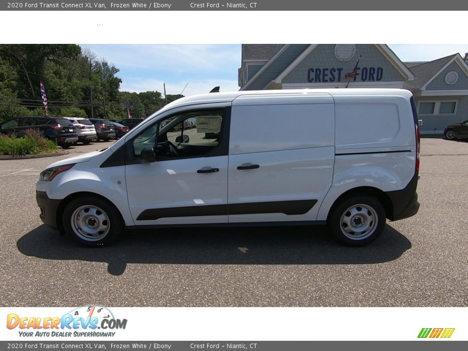 2020 Ford Transit Connect XL Van Frozen White / Ebony Photo #4