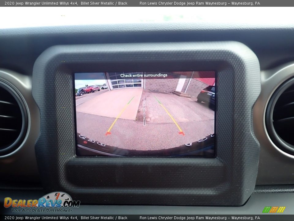 2020 Jeep Wrangler Unlimited Willys 4x4 Billet Silver Metallic / Black Photo #16