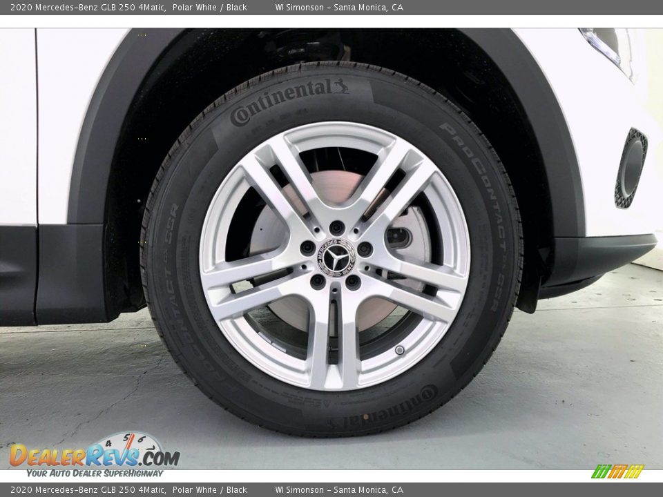 2020 Mercedes-Benz GLB 250 4Matic Polar White / Black Photo #9