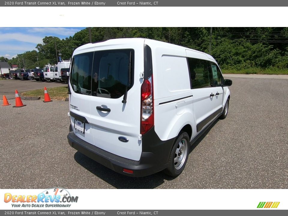 2020 Ford Transit Connect XL Van Frozen White / Ebony Photo #7