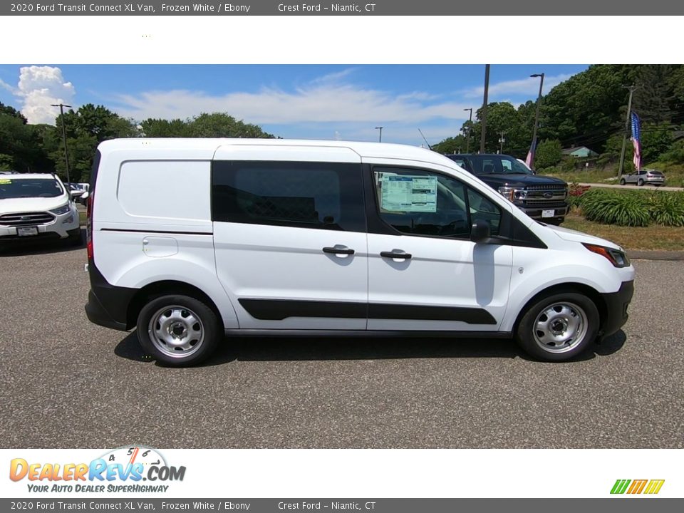2020 Ford Transit Connect XL Van Frozen White / Ebony Photo #8