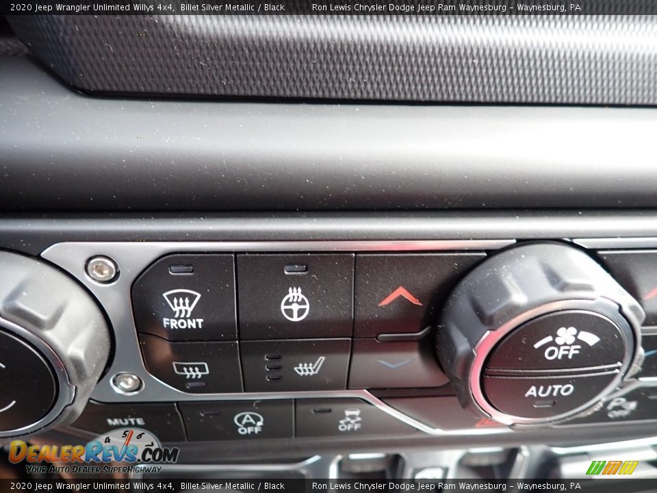 2020 Jeep Wrangler Unlimited Willys 4x4 Billet Silver Metallic / Black Photo #20