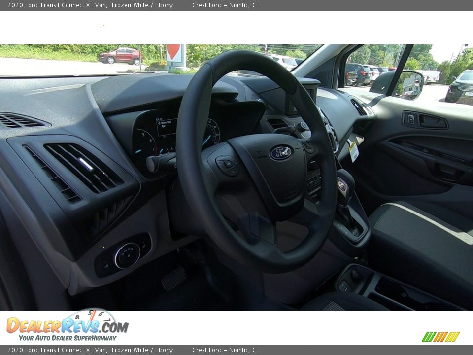 2020 Ford Transit Connect XL Van Frozen White / Ebony Photo #10