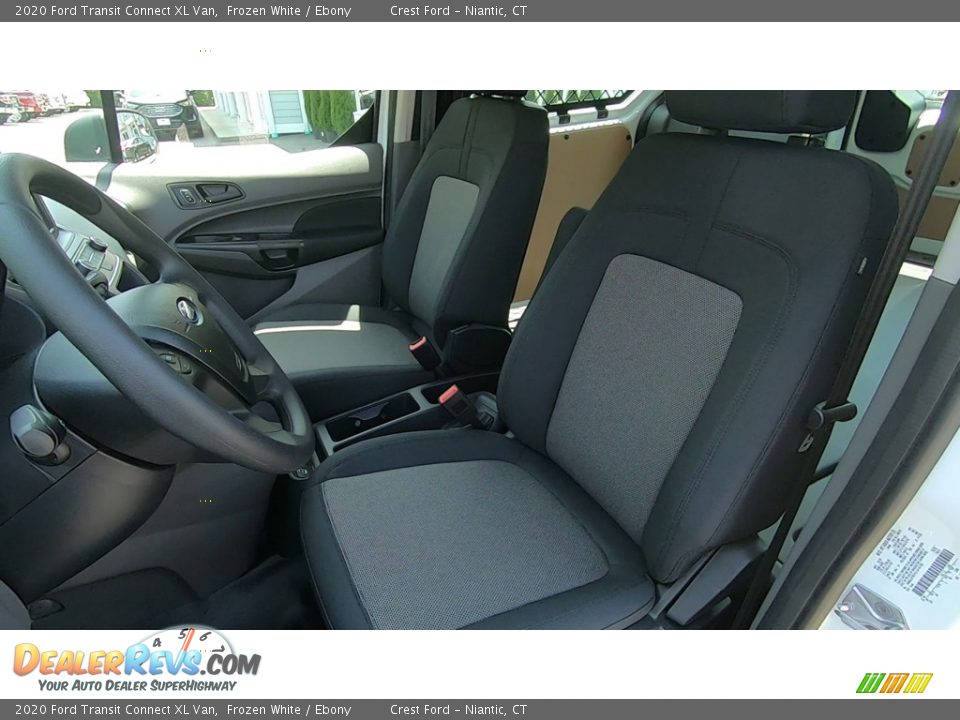2020 Ford Transit Connect XL Van Frozen White / Ebony Photo #11