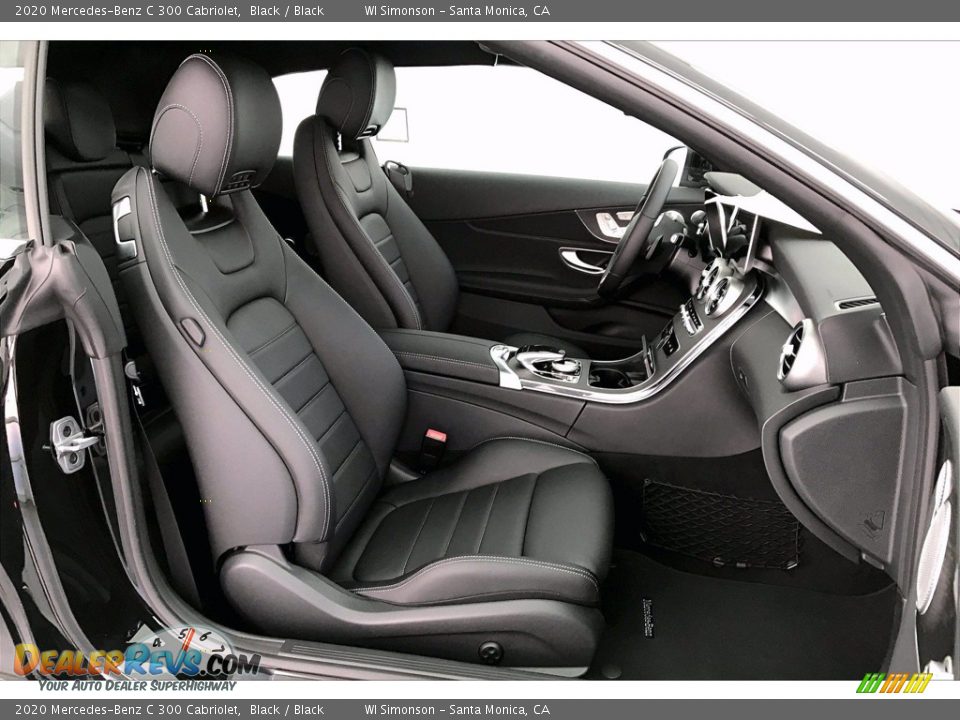 2020 Mercedes-Benz C 300 Cabriolet Black / Black Photo #5