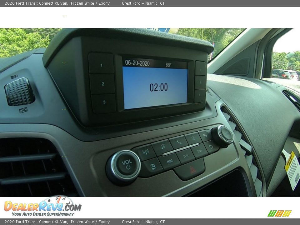 2020 Ford Transit Connect XL Van Frozen White / Ebony Photo #14
