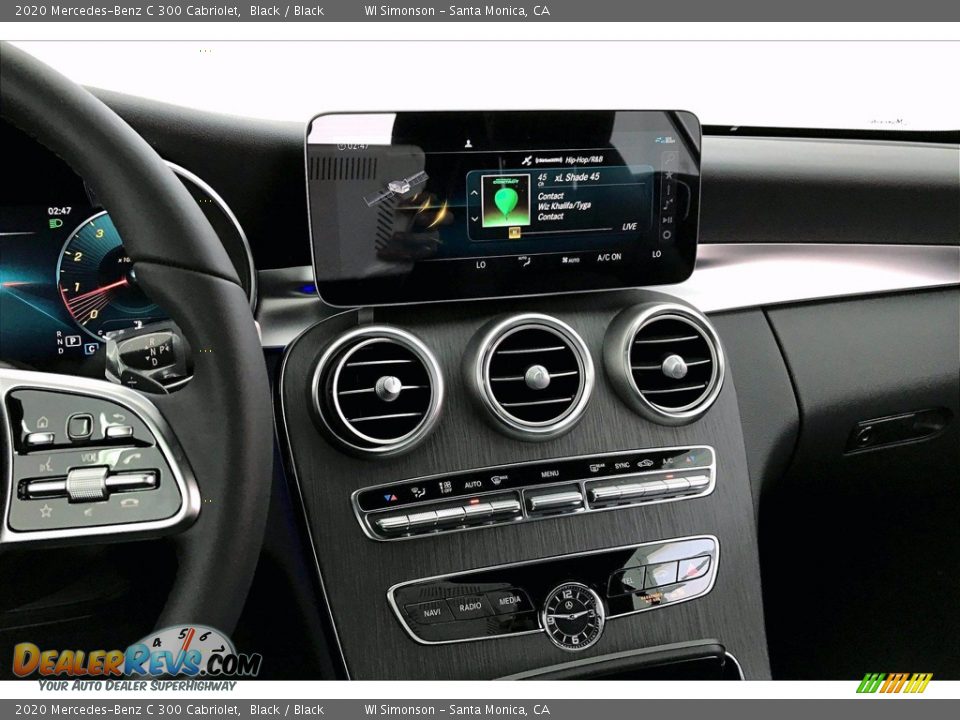 2020 Mercedes-Benz C 300 Cabriolet Black / Black Photo #6