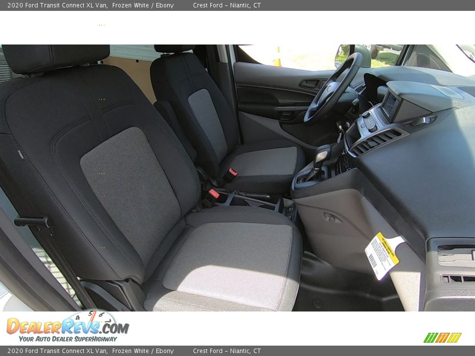 2020 Ford Transit Connect XL Van Frozen White / Ebony Photo #21