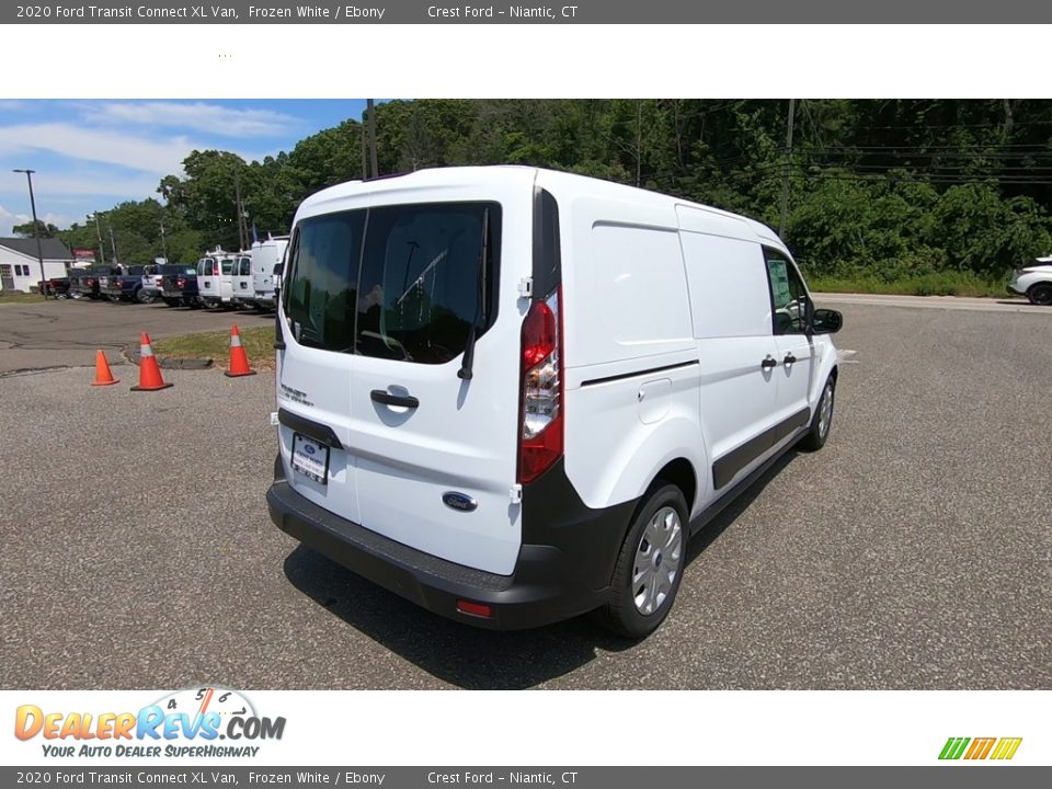 2020 Ford Transit Connect XL Van Frozen White / Ebony Photo #7