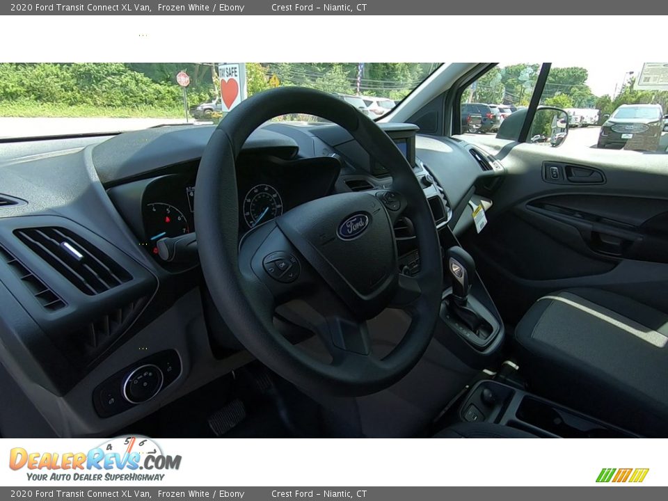 2020 Ford Transit Connect XL Van Frozen White / Ebony Photo #10