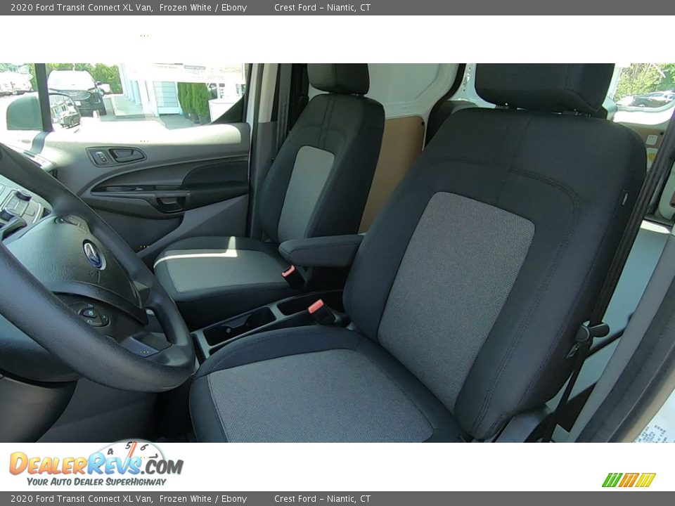 2020 Ford Transit Connect XL Van Frozen White / Ebony Photo #11