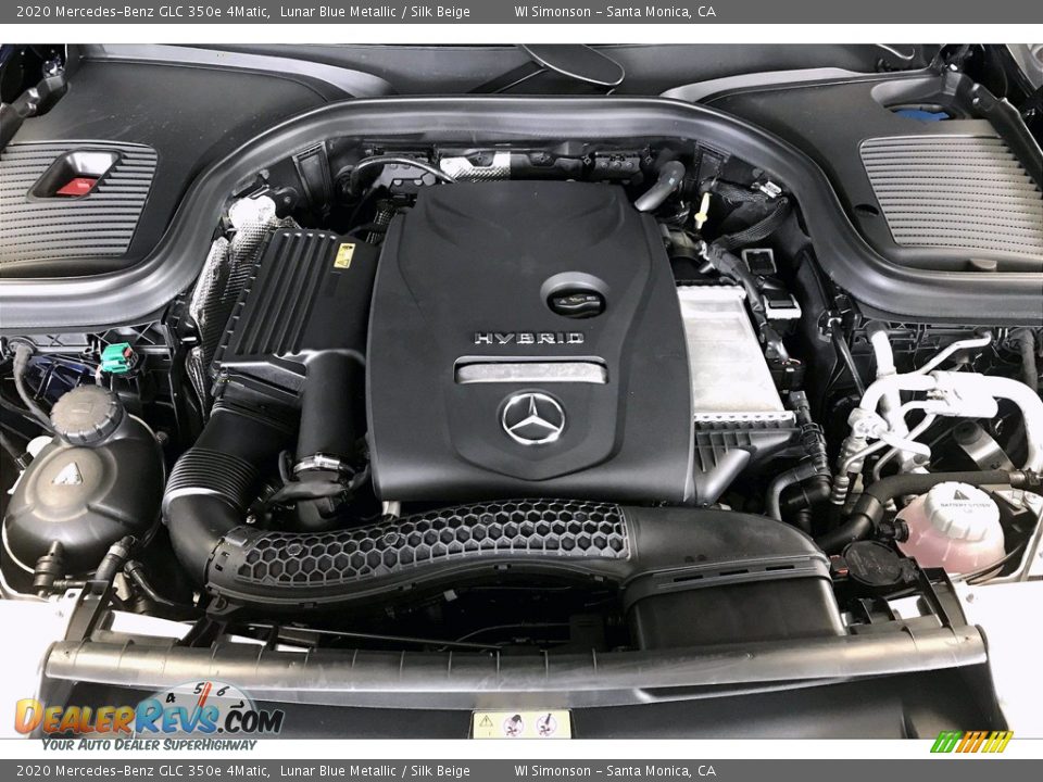 2020 Mercedes-Benz GLC 350e 4Matic 2.0 Liter Turbocharged DOHC 16-Valve VVT 4 Cylinder Gasoline/Electric Hybrid Engine Photo #8