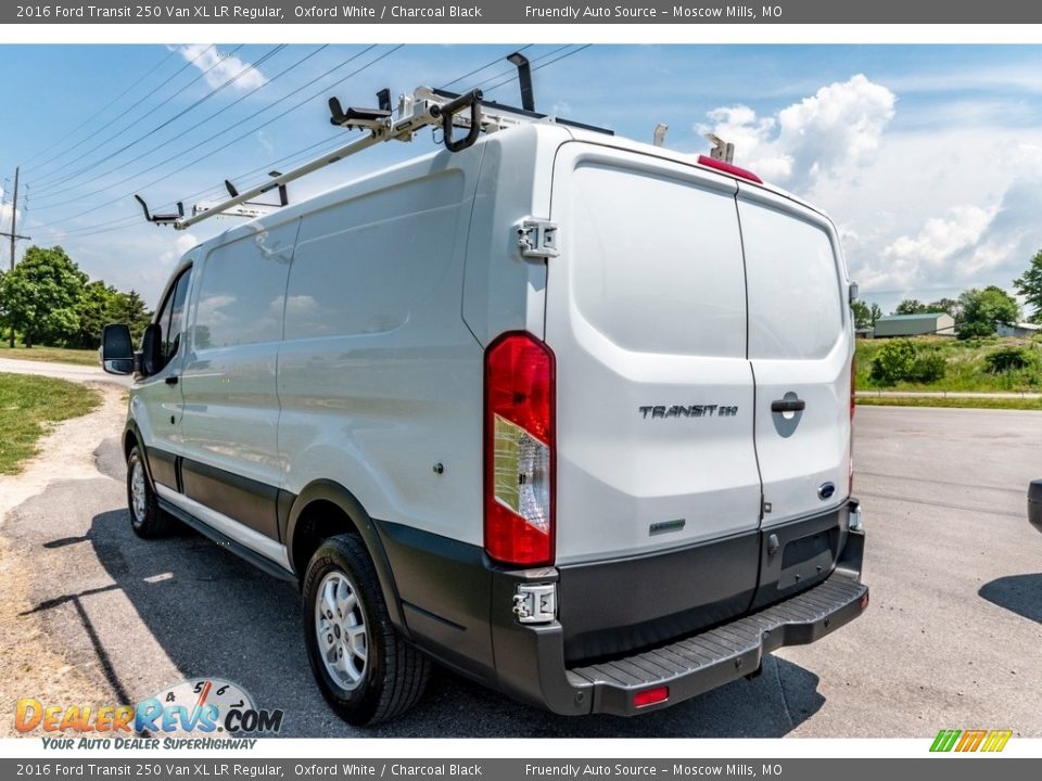 2016 Ford Transit 250 Van XL LR Regular Oxford White / Charcoal Black Photo #6