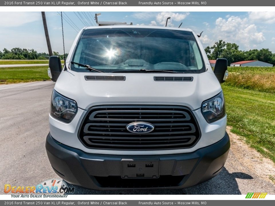 2016 Ford Transit 250 Van XL LR Regular Oxford White / Charcoal Black Photo #9