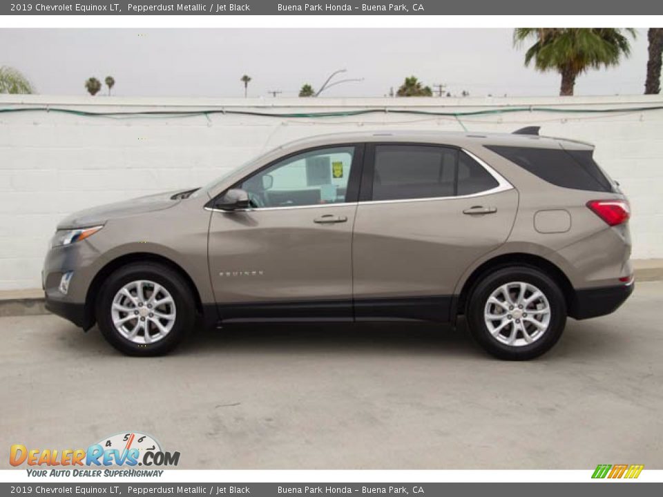 2019 Chevrolet Equinox LT Pepperdust Metallic / Jet Black Photo #8
