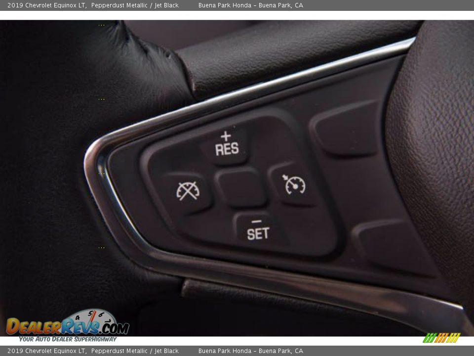 2019 Chevrolet Equinox LT Pepperdust Metallic / Jet Black Photo #12