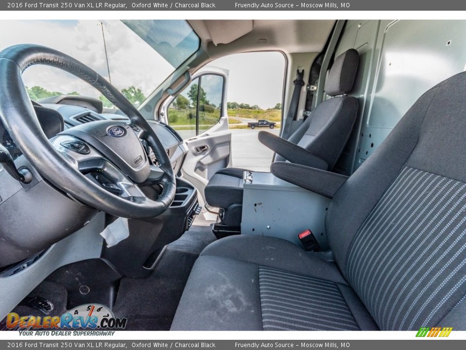 2016 Ford Transit 250 Van XL LR Regular Oxford White / Charcoal Black Photo #19