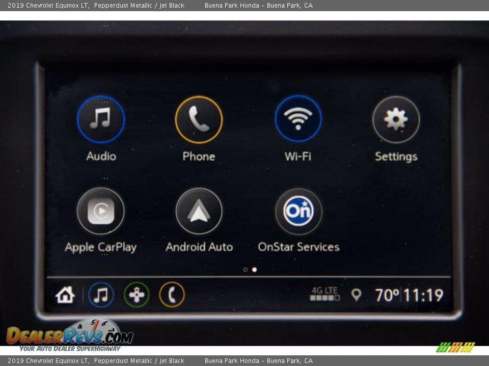 2019 Chevrolet Equinox LT Pepperdust Metallic / Jet Black Photo #23