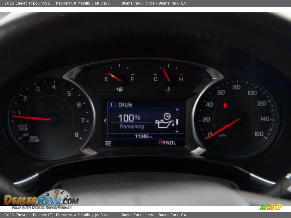 2019 Chevrolet Equinox LT Pepperdust Metallic / Jet Black Photo #25