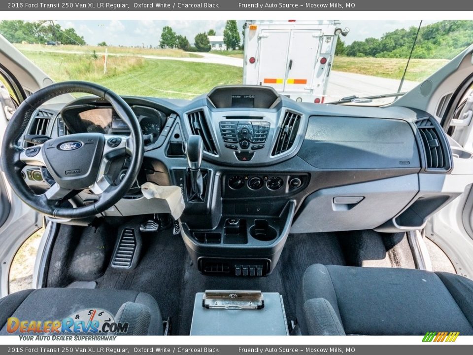 Charcoal Black Interior - 2016 Ford Transit 250 Van XL LR Regular Photo #33