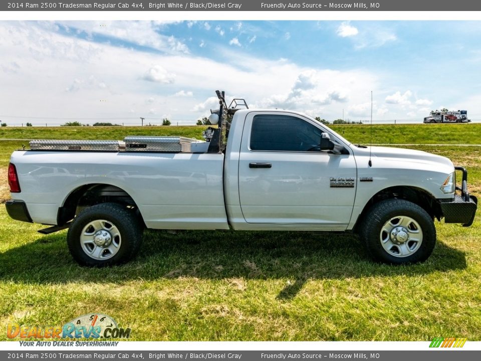 2014 Ram 2500 Tradesman Regular Cab 4x4 Bright White / Black/Diesel Gray Photo #3