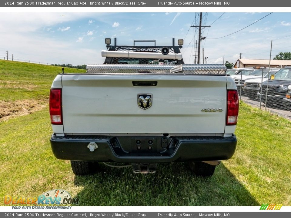 2014 Ram 2500 Tradesman Regular Cab 4x4 Bright White / Black/Diesel Gray Photo #5