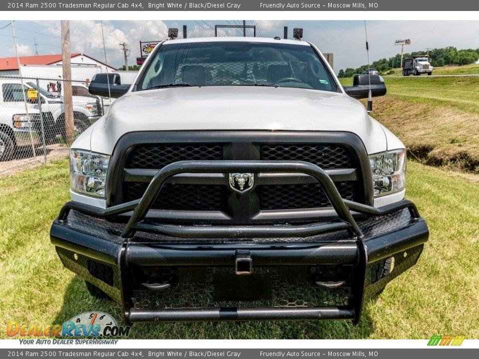 2014 Ram 2500 Tradesman Regular Cab 4x4 Bright White / Black/Diesel Gray Photo #9