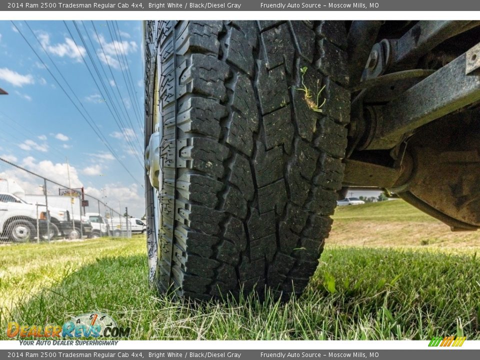 2014 Ram 2500 Tradesman Regular Cab 4x4 Bright White / Black/Diesel Gray Photo #13