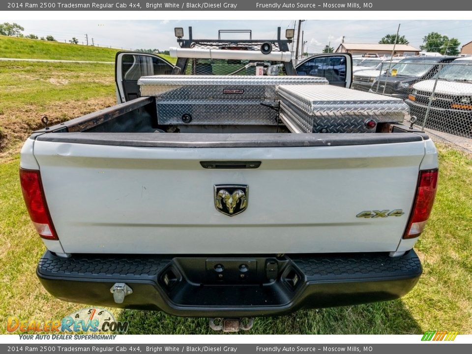 2014 Ram 2500 Tradesman Regular Cab 4x4 Bright White / Black/Diesel Gray Photo #25