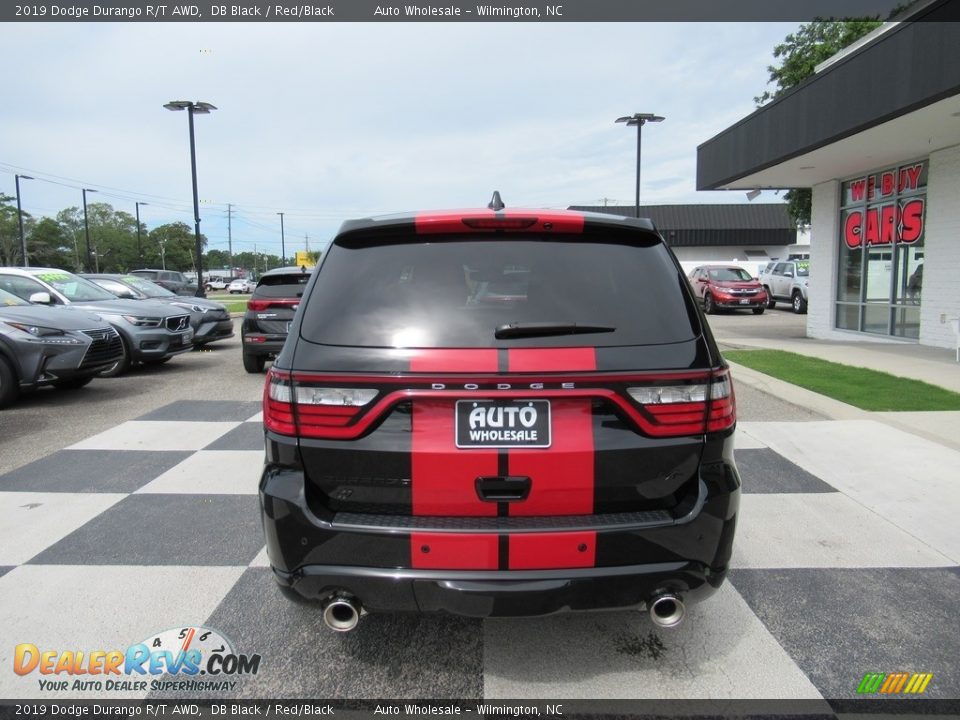 2019 Dodge Durango R/T AWD DB Black / Red/Black Photo #4