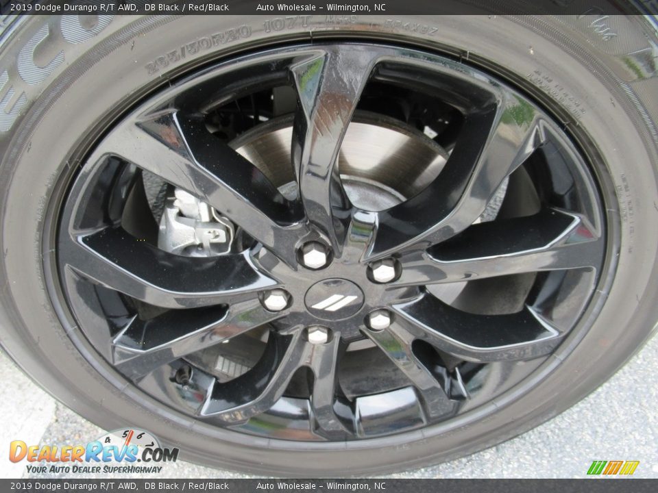 2019 Dodge Durango R/T AWD DB Black / Red/Black Photo #7