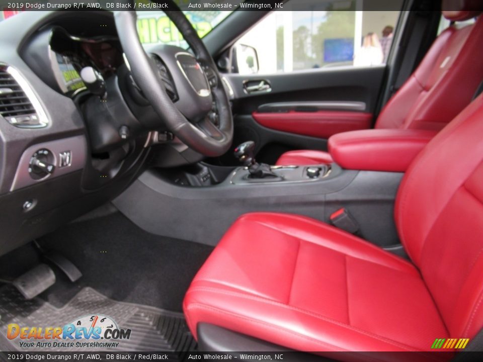 2019 Dodge Durango R/T AWD DB Black / Red/Black Photo #9