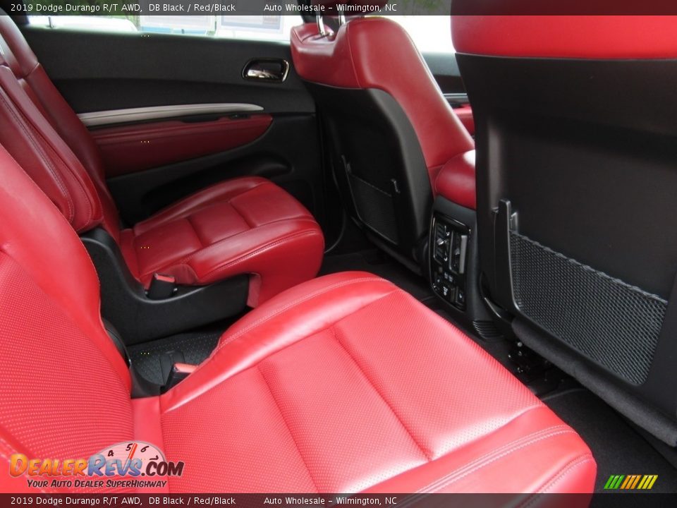 2019 Dodge Durango R/T AWD DB Black / Red/Black Photo #12