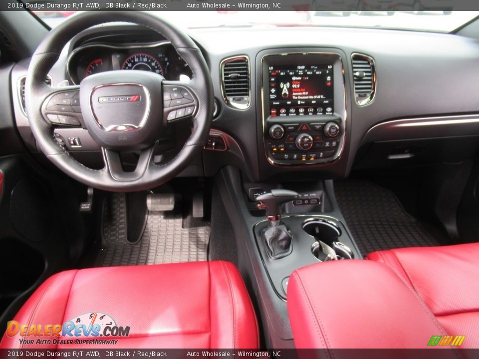 2019 Dodge Durango R/T AWD DB Black / Red/Black Photo #14