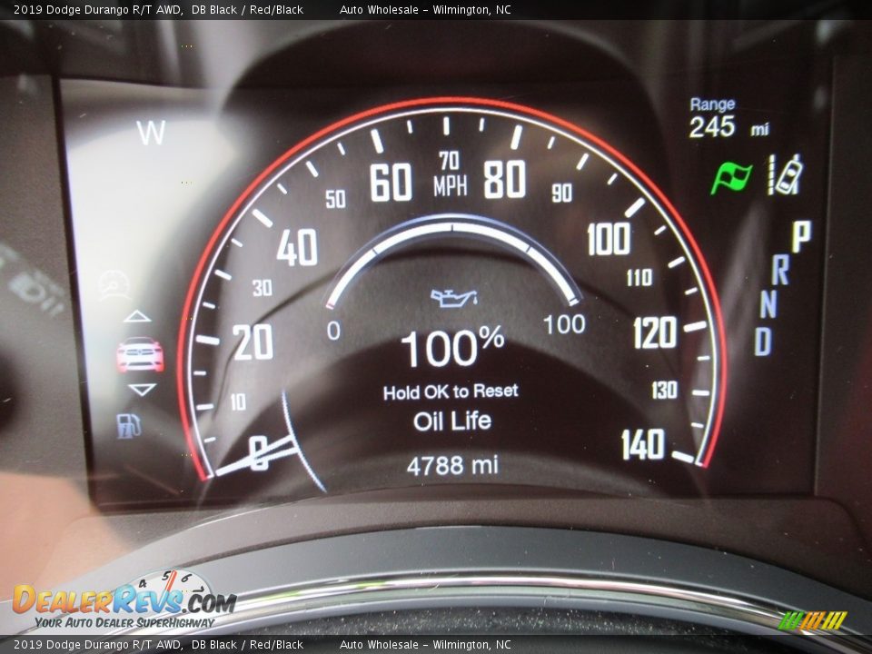 2019 Dodge Durango R/T AWD DB Black / Red/Black Photo #15