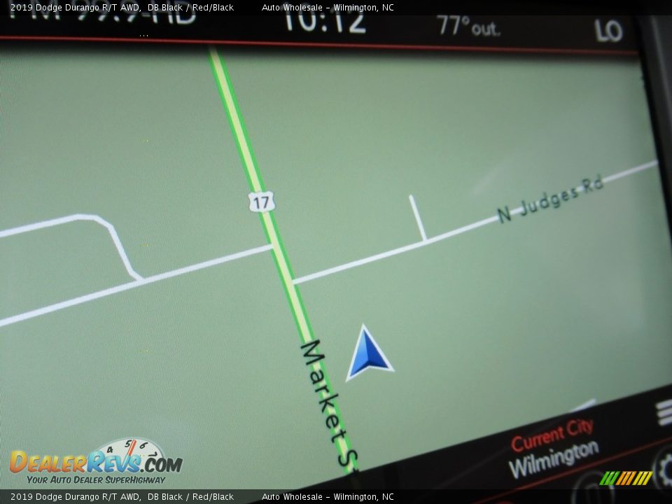 2019 Dodge Durango R/T AWD DB Black / Red/Black Photo #16