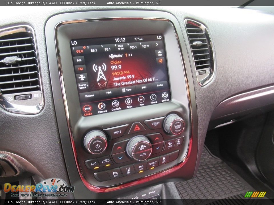 2019 Dodge Durango R/T AWD DB Black / Red/Black Photo #17